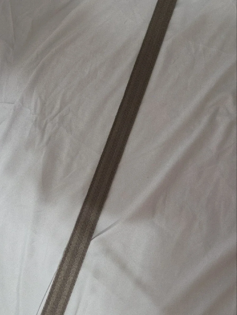 Olive Green Canvas Belt, Size Large (30-34), Excellent Like New Condition